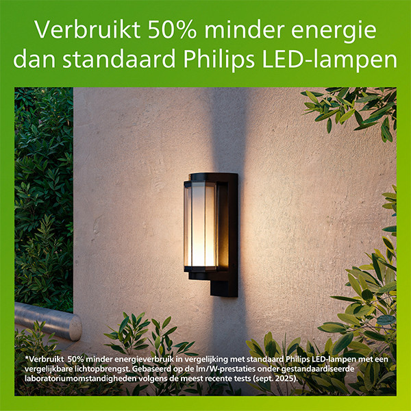 Philips Wandlamp | Ultra Efficient | Avendale | 2700K | IP44 | 4.3W | Zwart LPH05139 - 3