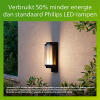 Philips Wandlamp | Ultra Efficient | Avendale | 2700K | IP44 | 4.3W | Zwart LPH05139 - 3