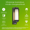 Philips Wandlamp | Ultra Efficient | Avendale | Bewegingssensor | 2700K | IP44 | 4.3W | Zwart LPH05147 - 2