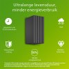 Philips Wandlamp | Ultra Efficient | Voro | 2700K | IP44 | 4.3W | Antraciet LPH05148 - 2