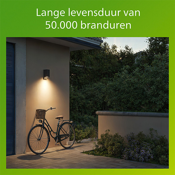 Philips Wandlamp | Ultra Efficient | Voro | Bewegingssensor | 2700K | IP44 | 4.3W | Antraciet LPH05141 - 4
