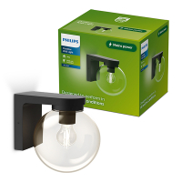 Philips Wandlamp E27 | Ulio | IP44 | 5W | Zwart LPH04625