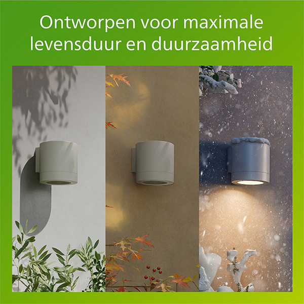 Philips Wandlamp GU10 | Fylx | IP44 | 5W | Wit LPH04622 - 6