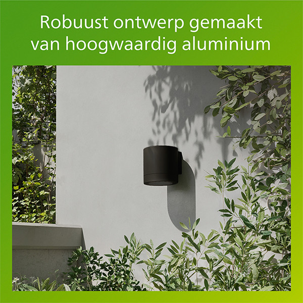 Philips Wandlamp GU10 | Fylx | IP44 | 5W | Zwart LPH04620 - 5