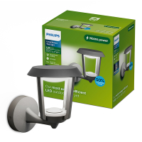 Philips Wandlamp buiten met schemersensor | Nuvy | 2700K | IP44 | 4.3W | Antraciet LPH04618