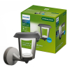 Philips Wandlamp buiten met schemersensor | Nuvy | 2700K | IP44 | 4.3W | Antraciet LPH04618 - 1