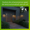 Philips Wandlamp buiten met schemersensor | Nuvy | 2700K | IP44 | 4.3W | Antraciet LPH04618 - 7
