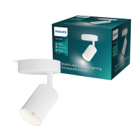 Philips Wyatt Led Opbouwspot | 1 spot | Wit | GU10 fitting LPH05083