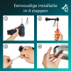 Philips Wyatt Led Opbouwspot | 1 spot | Zwart | GU10 fitting LPH05082 - 8