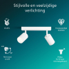 Philips Wyatt Led Opbouwspot | 2 spots | Wit | GU10 fitting LPH05075 - 2