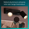 Philips Wyatt Led Opbouwspot | 2 spots | Zwart | GU10 fitting LPH05074 - 3