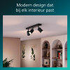 Philips Wyatt Led Opbouwspot | 3 spots | Zwart | GU10 fitting LPH05076 - 7