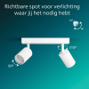 Philips Wyatt Led Opbouwspot | 4 spots | Wit | GU10 fitting LPH05081 - 5
