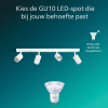 Philips Wyatt Led Opbouwspot | 4 spots | Wit | GU10 fitting LPH05081 - 6
