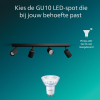 Philips Wyatt Led Opbouwspot | 4 spots | Zwart | GU10 fitting LPH05080 - 6