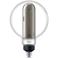 Philips XXL lamp E27 | Globe/Buis | Smoky | 1800K | Dimbaar | 6.5W (20W)  LPH02661