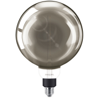 Philips XXL lamp E27 | Globe G200 | Smoky | 1800K | Dimbaar | 6.5W (20W)  LPH02659