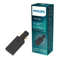 Philips eenzijdige stroomaansluiting | EasyLink | Zwart LPH04525