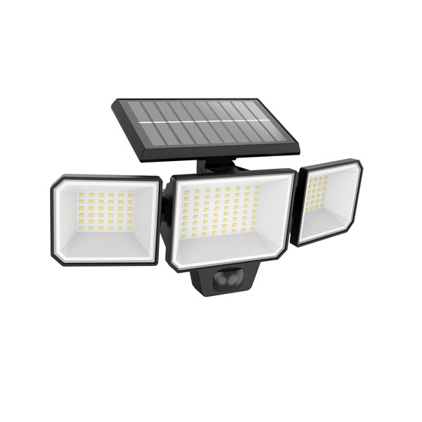 Philips myGarden Solar floodlight met sensor | 5000K | IP65 | 8.7W | Zwart  LPH03558 - 1