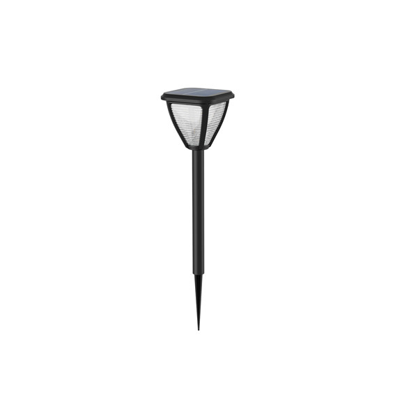 Philips myGarden Solar sokkellamp met spies | Vapora | 2700K | IP44 | Zwart  LPH03542 - 1