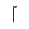 Philips myGarden Solar sokkellamp met spies | Vynce | 2700K | Vierkant | IP44 | Zwart  LPH03540 - 1