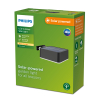 Philips myGarden Solar wandlamp | Vynce | 2700K | Vierkant | IP44 | Zwart  LPH03539 - 2