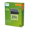 Philips myGarden Solar wandlamp met huisnummer | Enkara | 2700K | IP44 | Zwart  LPH03529 - 2