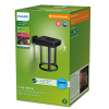 Philips myGarden Solar wandlamp met sensor | Camill | Rond | 3000K | Helder | IP44 | Zwart  LPH03527 - 2