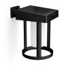 Philips myGarden Solar wandlamp met sensor | Camill | Rond | 3000K | Mat | IP44 | Zwart  LPH03526 - 1