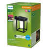 Philips myGarden Solar wandlamp met sensor | Camill | Vierkant | 3000K | Mat | IP44 | Zwart  LPH03524 - 2