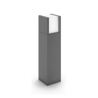 Philips myGarden sokkellamp 40 cm | Arbour | 2700K | Ultra Efficient | IP44 | 3.8W | Antraciet  LPH03585