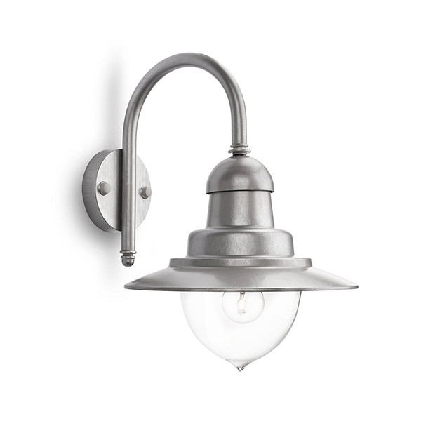 Philips myGarden wandarmatuur Raindrop RVS geschikt voor 1 x E27  LPH01227 - 1