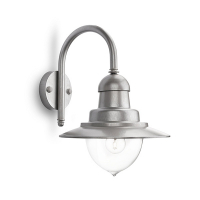 Philips myGarden wandarmatuur Raindrop RVS geschikt voor 1 x E27  LPH01227