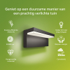 Philips myGarden wandlamp | Bustan | 2700K | Ultra Efficient | IP44 | 3.8W | Antraciet  LPH03508 - 7