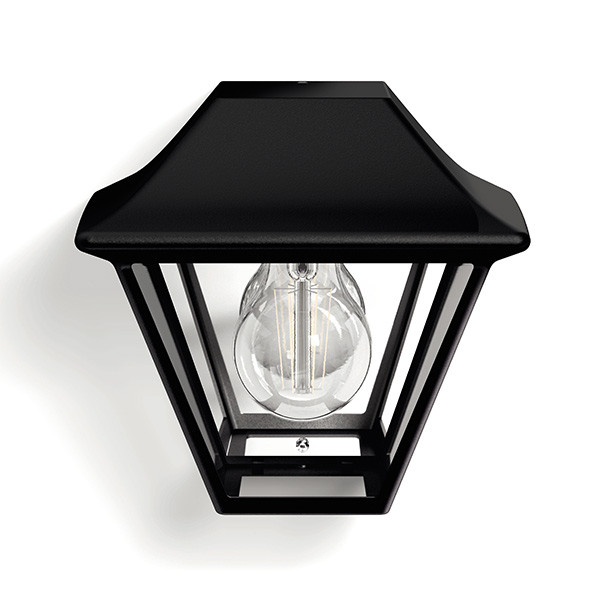 Philips myGarden wandlamp | E27 | Alpenglow | IP44 | Zwart  LPH02223 - 1