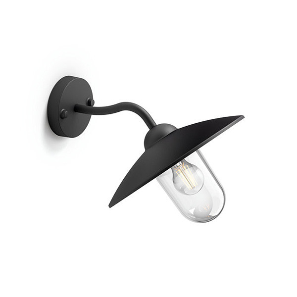 Philips myGarden wandlamp | E27 | Hammock | IP44 | Zwart  LPH01221 - 1