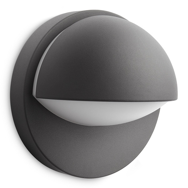 Philips myGarden wandlamp | June | IP44 | 12W | E27 fitting | Antraciet LPH04810 - 1