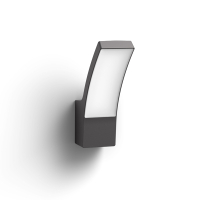 Philips myGarden wandlamp | Splay | 2700K | Ultra Efficient | IP44 | 3.8W | Antraciet  LPH03520