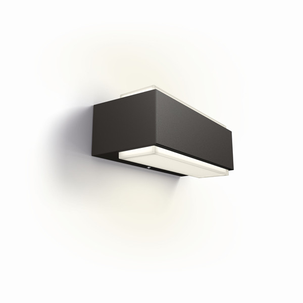 Philips myGarden wandlamp | Stratosphere | 2700K | Ultra Efficient | IP44 | 3.8W | Antraciet  LPH03509 - 1