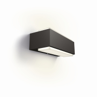 Philips myGarden wandlamp | Stratosphere | 2700K | Ultra Efficient | IP44 | 3.8W | Antraciet  LPH03509