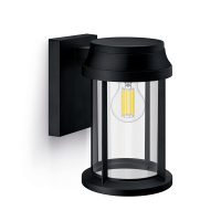 Philips myGarden wandlamp E27 | Bellini | Rond | IP44 | Zwart  LPH03577