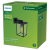 Philips myGarden wandlamp E27 | Bellini | Vierkant | IP44 | Zwart  LPH03581 - 2
