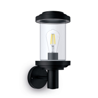 Philips myGarden wandlamp E27 | Listra | IP44 | Zwart  LPH03579