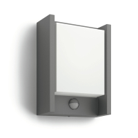 Philips myGarden wandlamp met sensor | Arbour | 2700K | Ultra Efficient | IP44 | 3.8W | Antraciet  LPH03521