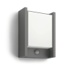 Philips myGarden wandlamp met sensor | Arbour | 2700K | Ultra Efficient | IP44 | 3.8W | Antraciet  LPH03521 - 1