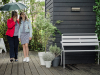 Philips myGarden wandlamp met sensor | Bustan | 2700K | IP44 | Antraciet | 4.5W  LPH02220 - 2