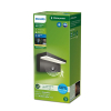 Philips myGarden wandlamp met sensor | Bustan | 2700K | Ultra Efficient | IP44 | 3.8W | Antraciet  LPH03511 - 2