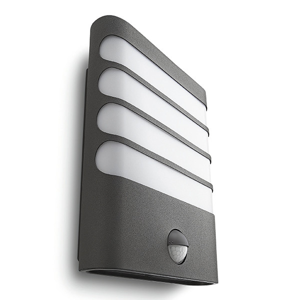 Philips myGarden wandlamp met sensor | Raccoon | 2700K | Ultra Efficient | IP44 | 4W | Antraciet LPH04756 - 2