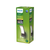 Philips myGarden wandlamp met sensor | Splay | 2700K | Ultra Efficient | IP44 | 3.8W | Antraciet  LPH03522 - 2