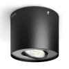 Philips myLiving Phase opbouwspot zwart 1 x 4.5W  LPH02164